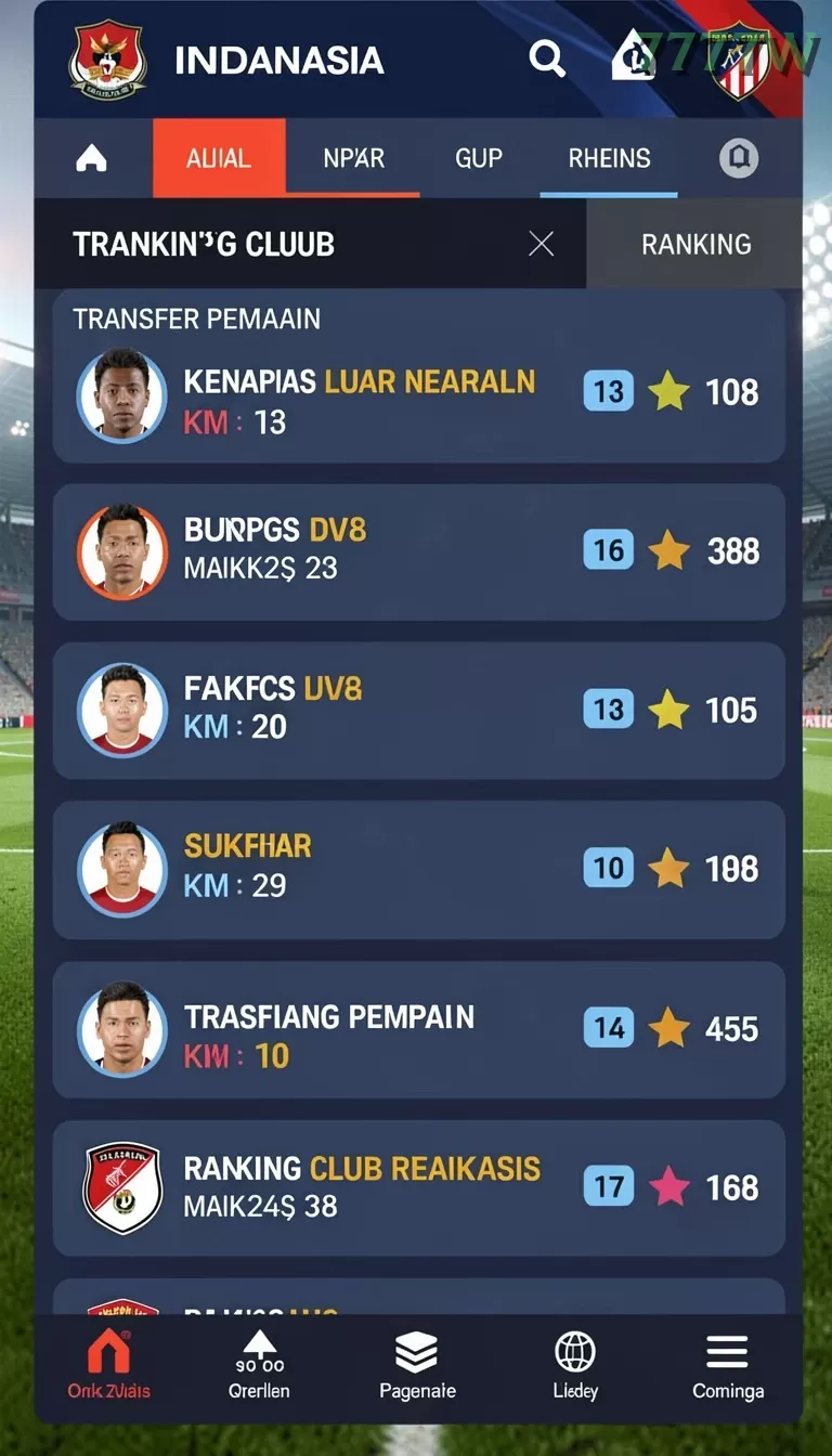 Cuplikan layar CADAS138 — aktivitas